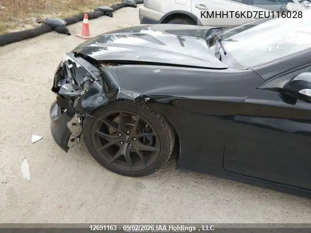2014 HYUNDAI GENESIS COUPE VIN KMHHT6KD7EU116028 — фото 15