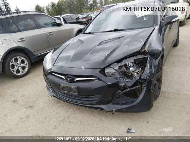 2014 HYUNDAI GENESIS COUPE VIN KMHHT6KD7EU116028 — фото 16