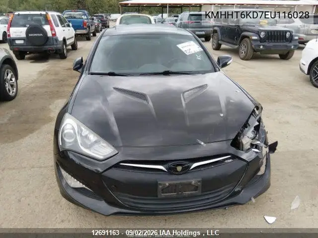 2014 HYUNDAI GENESIS COUPE VIN KMHHT6KD7EU116028 — фото 17