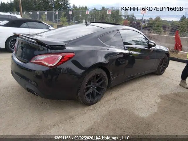 2014 HYUNDAI GENESIS COUPE VIN KMHHT6KD7EU116028 — фото 5