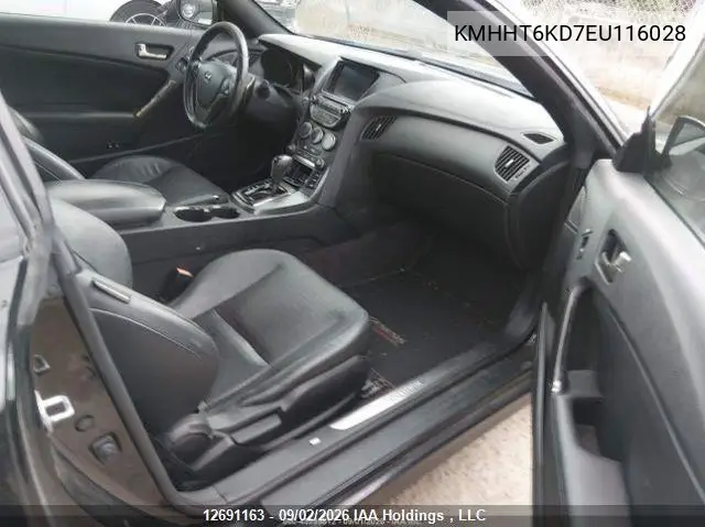 2014 HYUNDAI GENESIS COUPE VIN KMHHT6KD7EU116028 — фото 6