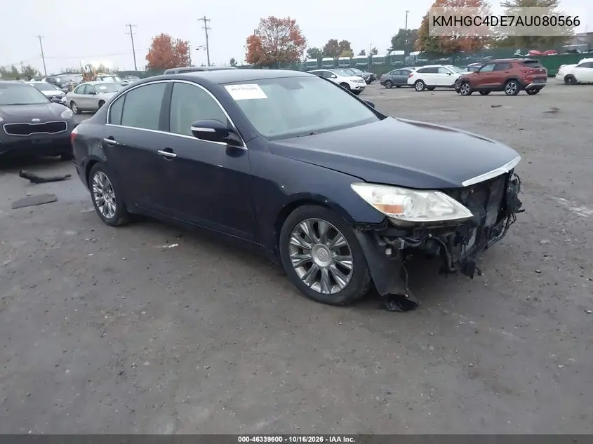 HYUNDAI GENESIS 2010, VIN KMHGC4DE7AU080566