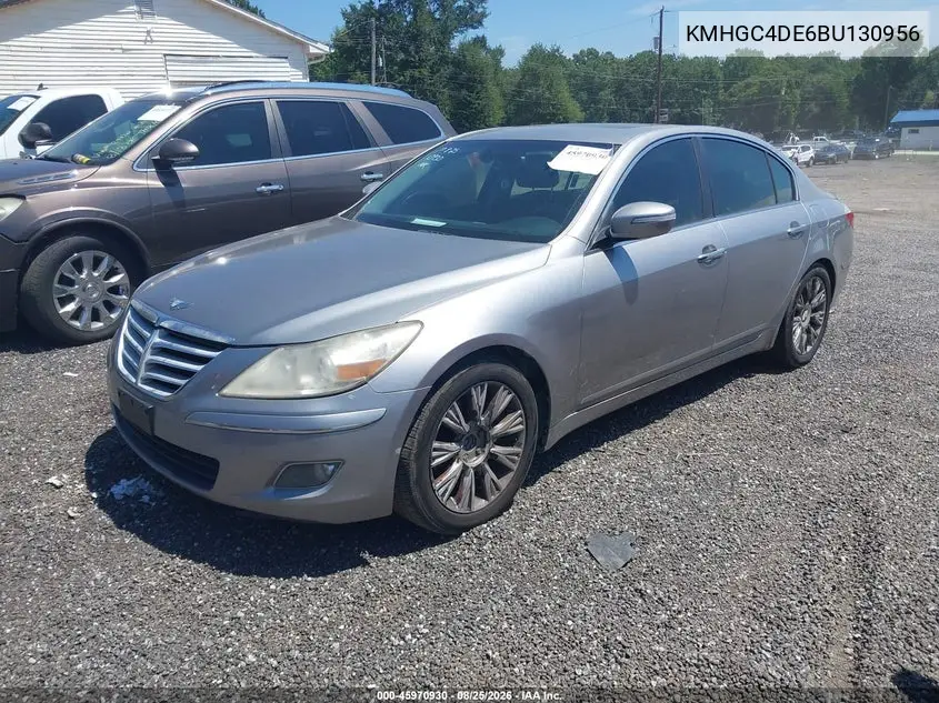 2011 HYUNDAI GENESIS VIN KMHGC4DE6BU130956 — фото 2