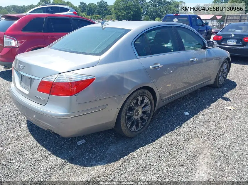 2011 HYUNDAI GENESIS VIN KMHGC4DE6BU130956 — фото 4