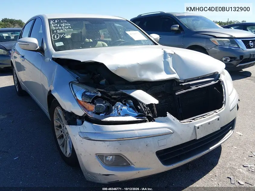 HYUNDAI GENESIS 2011, VIN KMHGC4DE0BU132900