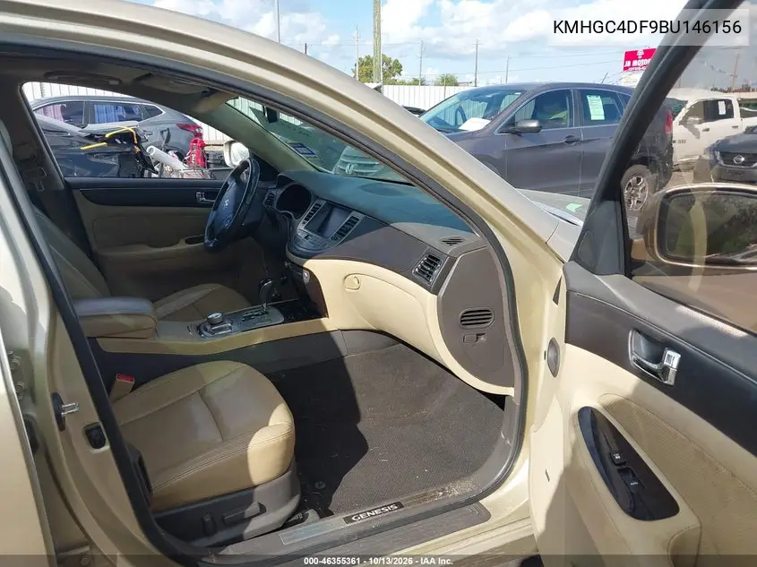 2011 HYUNDAI GENESIS VIN KMHGC4DF9BU146156 — фото 5