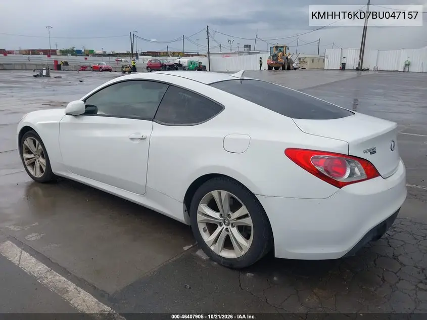 2011 HYUNDAI GENESIS VIN KMHHT6KD7BU047157 — фото 3