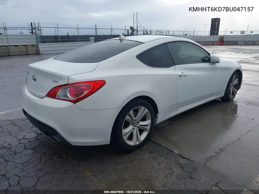 2011 HYUNDAI GENESIS VIN KMHHT6KD7BU047157 — фото 4