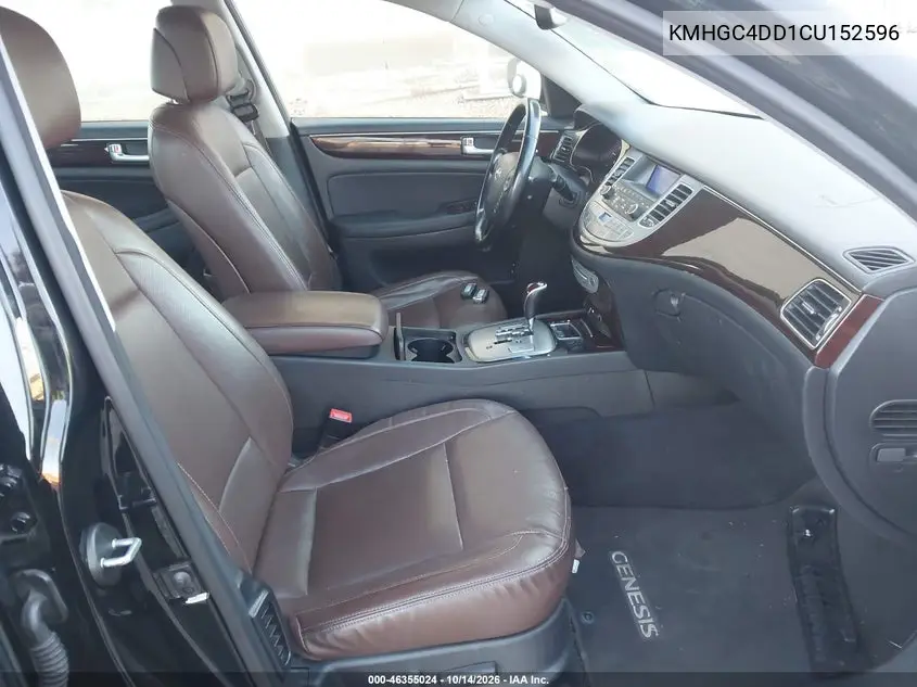 2012 HYUNDAI GENESIS VIN KMHGC4DD1CU152596 — фото 5