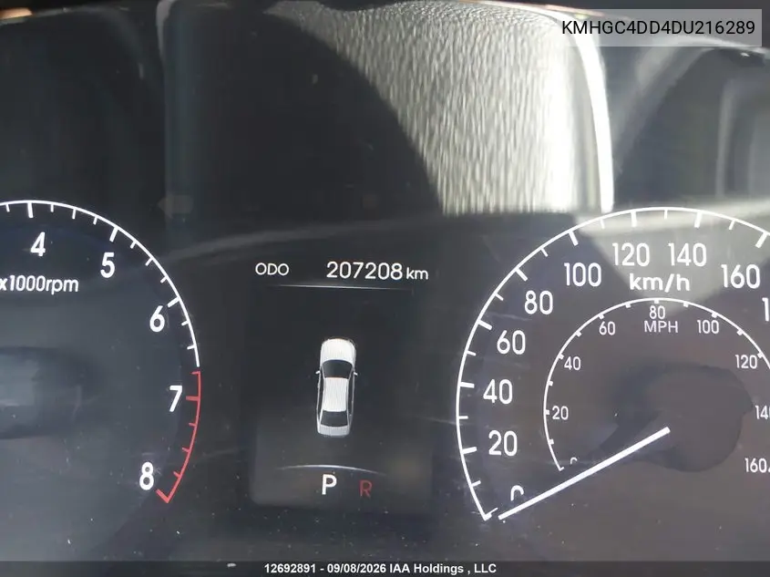 2013 HYUNDAI GENESIS VIN KMHGC4DD4DU216289 — фото 15