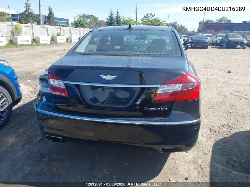 2013 HYUNDAI GENESIS VIN KMHGC4DD4DU216289 — фото 16