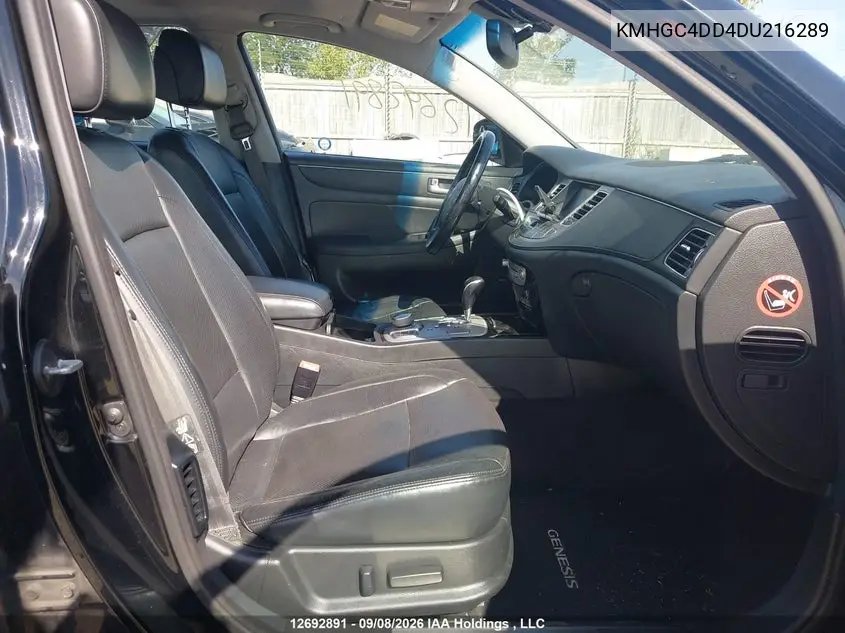 2013 HYUNDAI GENESIS VIN KMHGC4DD4DU216289 — фото 5
