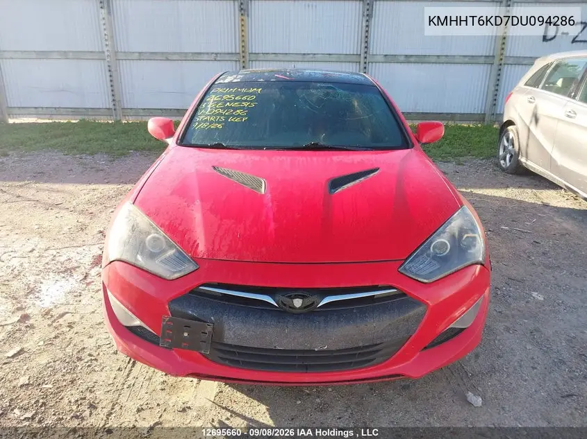 2013 HYUNDAI GENESIS VIN KMHHT6KD7DU094286 — фото 11