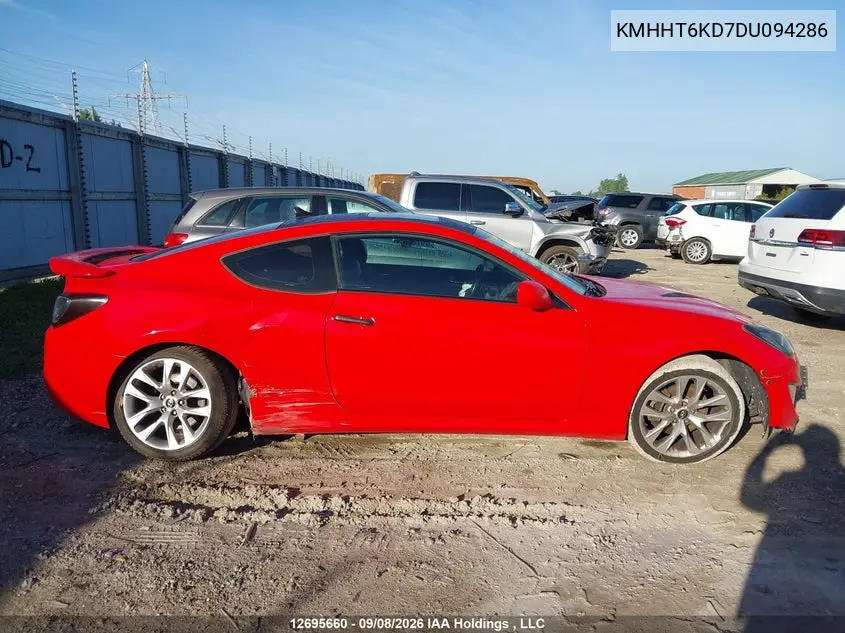 2013 HYUNDAI GENESIS VIN KMHHT6KD7DU094286 — фото 12