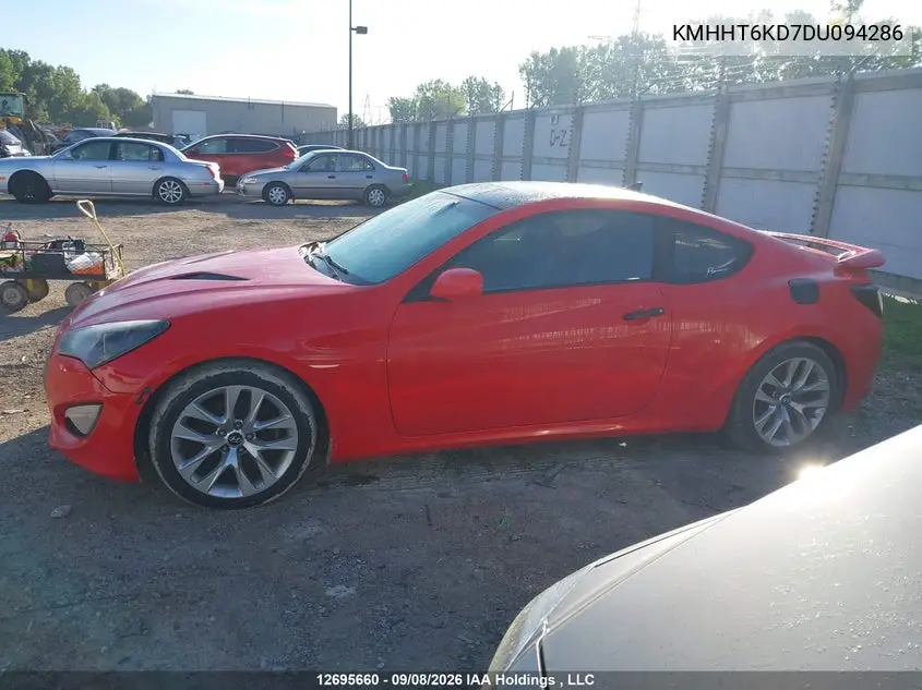 2013 HYUNDAI GENESIS VIN KMHHT6KD7DU094286 — фото 13