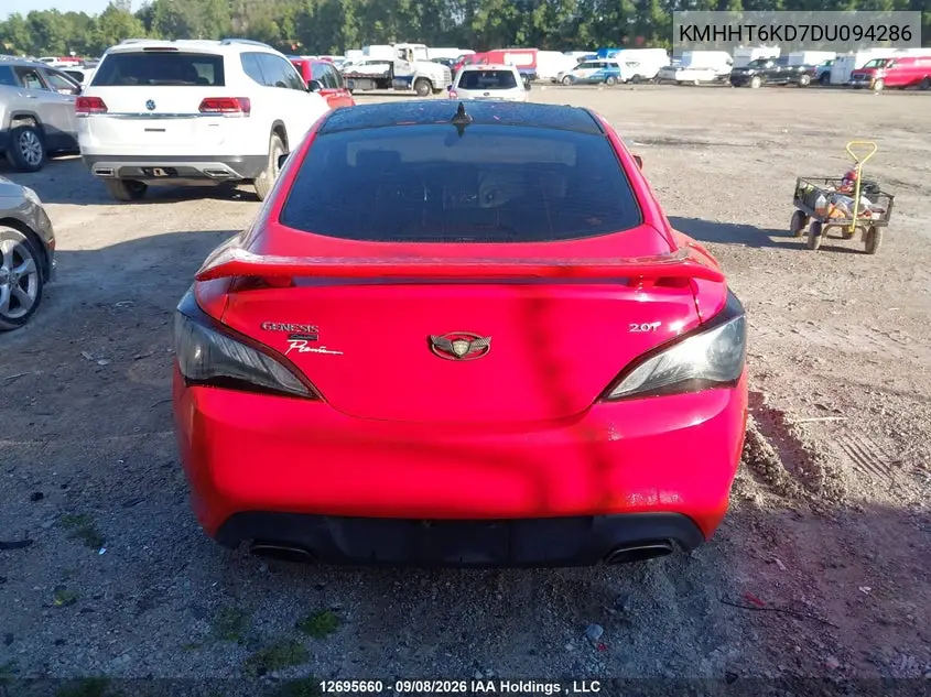 2013 HYUNDAI GENESIS VIN KMHHT6KD7DU094286 — фото 15