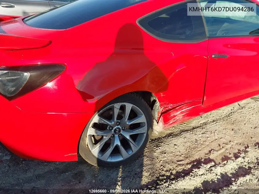 2013 HYUNDAI GENESIS VIN KMHHT6KD7DU094286 — фото 6