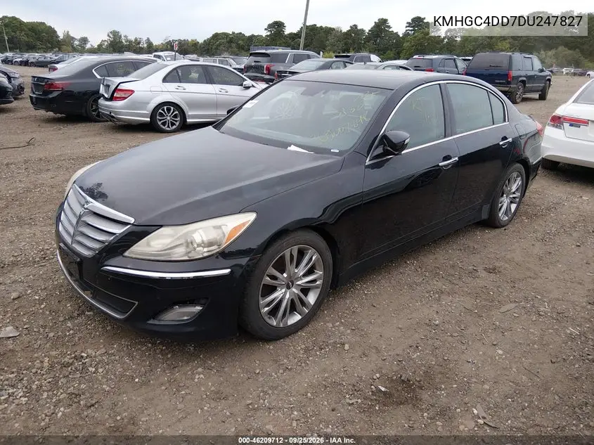 2013 HYUNDAI GENESIS VIN KMHGC4DD7DU247827 — фото 6