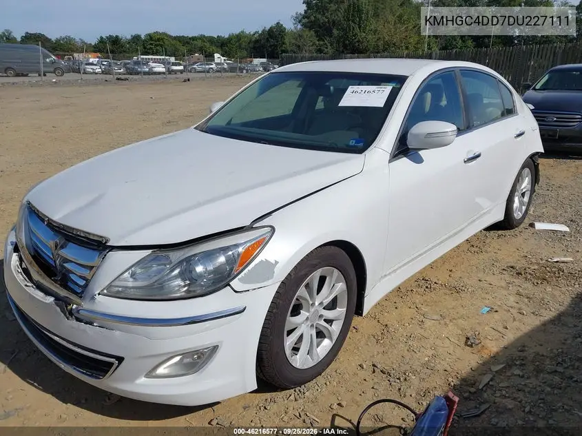 2013 HYUNDAI GENESIS VIN KMHGC4DD7DU227111 — фото 2