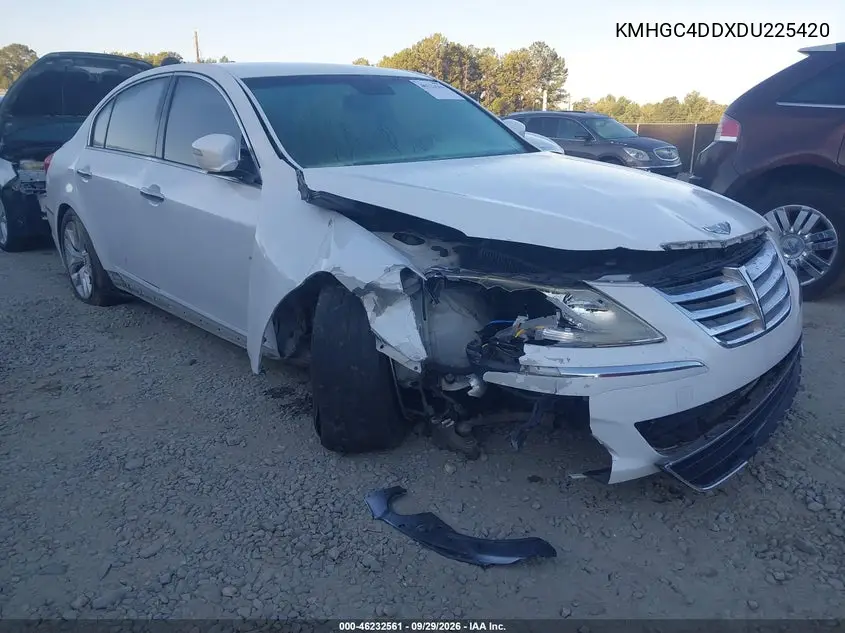 HYUNDAI GENESIS 2013, VIN KMHGC4DDXDU225420