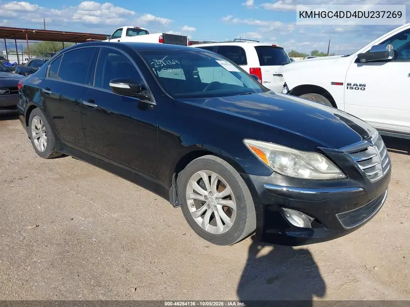 HYUNDAI GENESIS 2013, VIN KMHGC4DD4DU237269