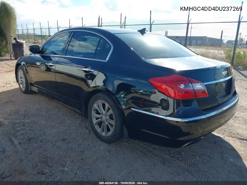 2013 HYUNDAI GENESIS VIN KMHGC4DD4DU237269 — фото 3