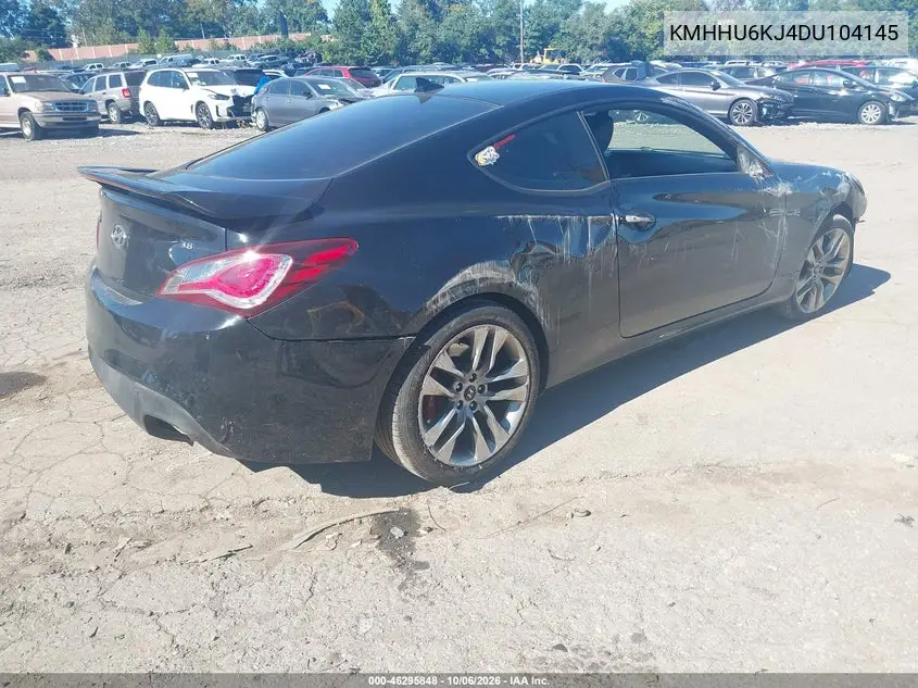 2013 HYUNDAI GENESIS VIN KMHHU6KJ4DU104145 — фото 4