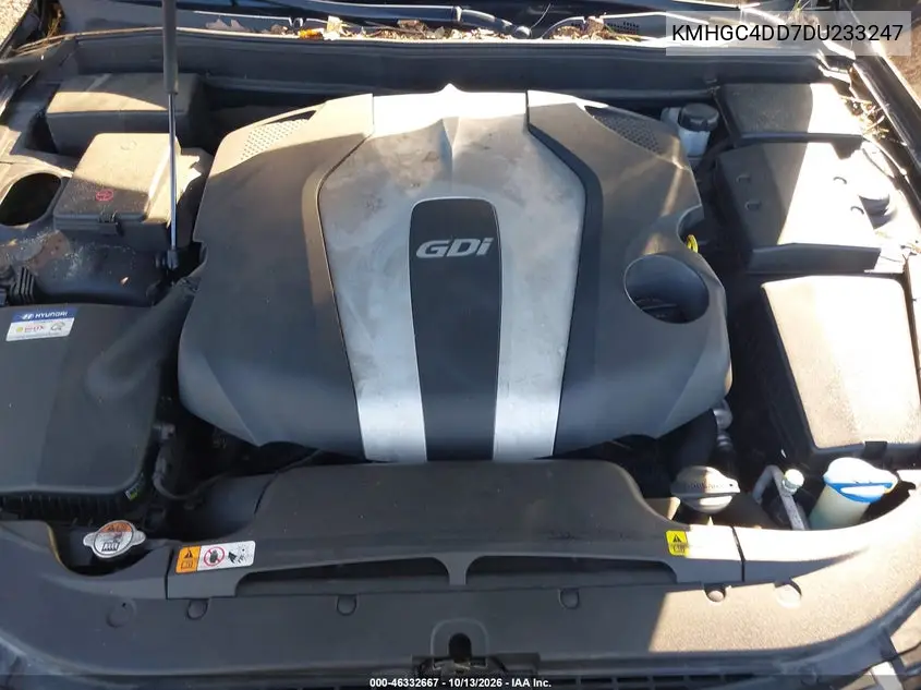 2013 HYUNDAI GENESIS VIN KMHGC4DD7DU233247 — фото 10