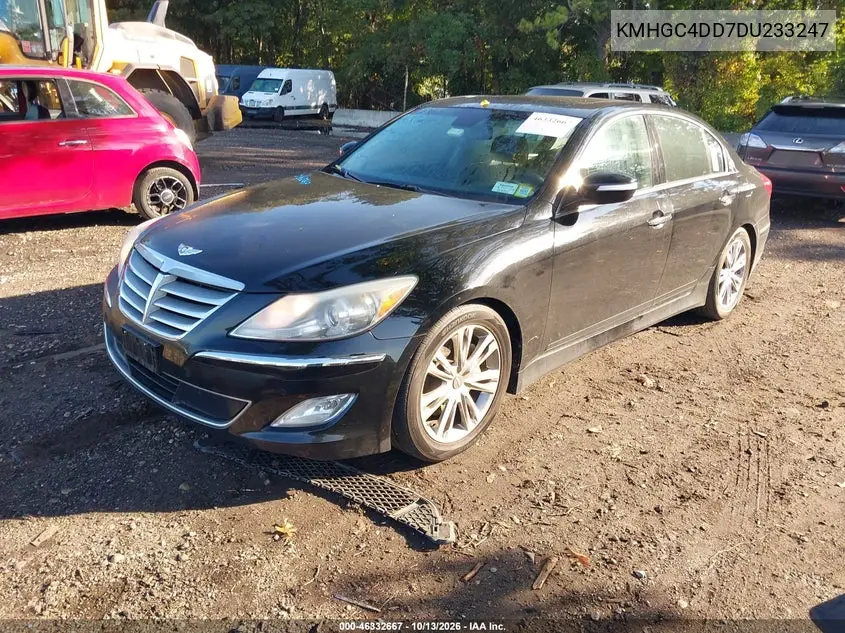 2013 HYUNDAI GENESIS VIN KMHGC4DD7DU233247 — фото 2