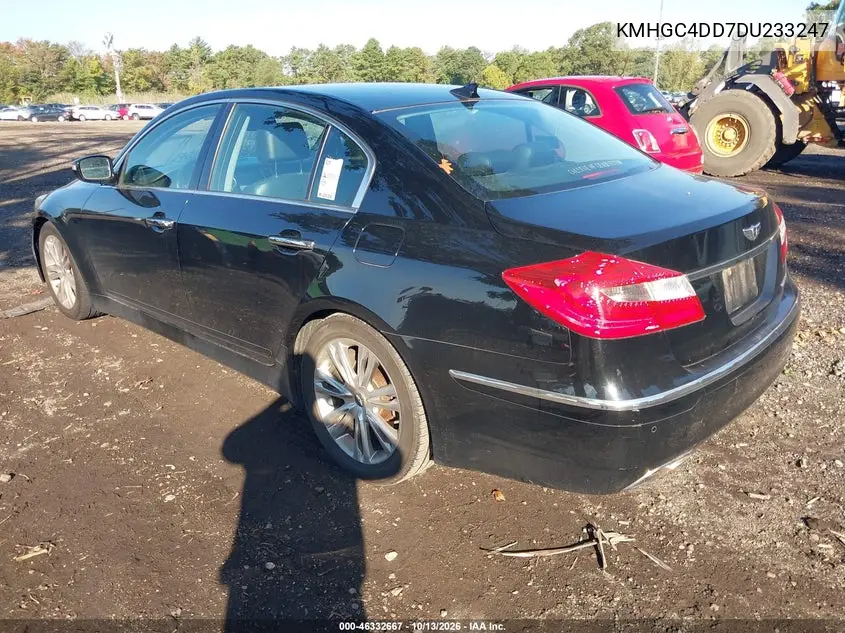 2013 HYUNDAI GENESIS VIN KMHGC4DD7DU233247 — фото 3