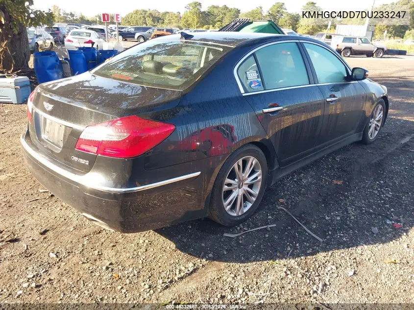 2013 HYUNDAI GENESIS VIN KMHGC4DD7DU233247 — фото 4