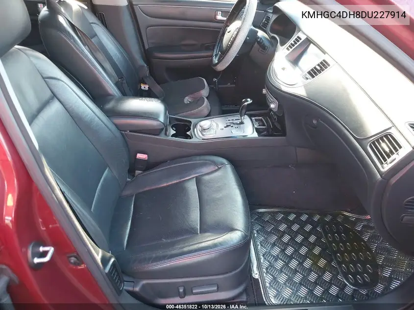 2013 HYUNDAI GENESIS VIN KMHGC4DH8DU227914 — фото 5