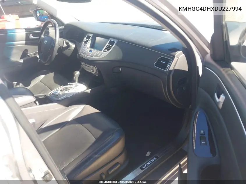 2013 HYUNDAI GENESIS VIN KMHGC4DHXDU227994 — фото 5