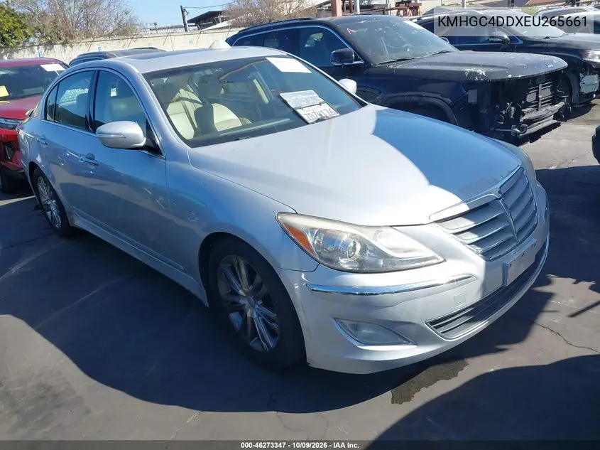 HYUNDAI GENESIS 2014, VIN KMHGC4DDXEU265661