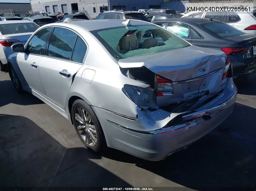 2014 HYUNDAI GENESIS VIN KMHGC4DDXEU265661 — фото 3