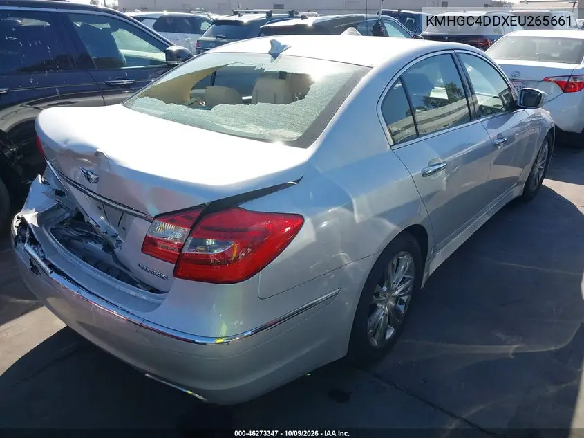 2014 HYUNDAI GENESIS VIN KMHGC4DDXEU265661 — фото 4