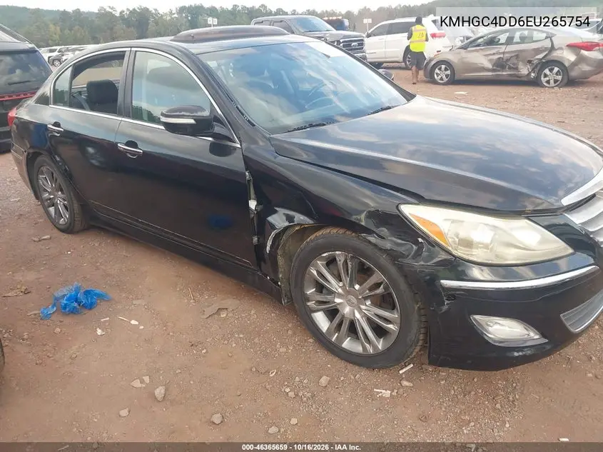 HYUNDAI GENESIS 2014, VIN KMHGC4DD6EU265754