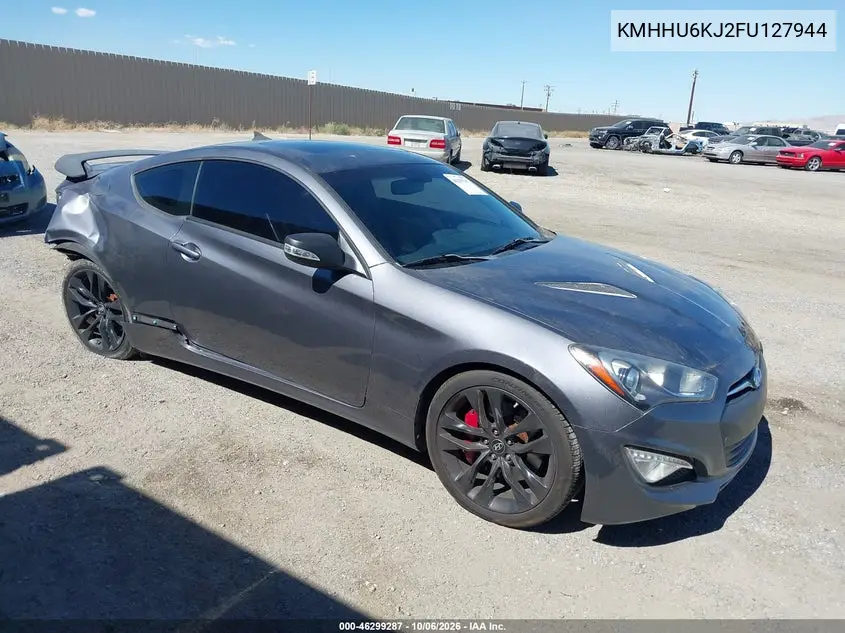 HYUNDAI GENESIS 2015, VIN KMHHU6KJ2FU127944
