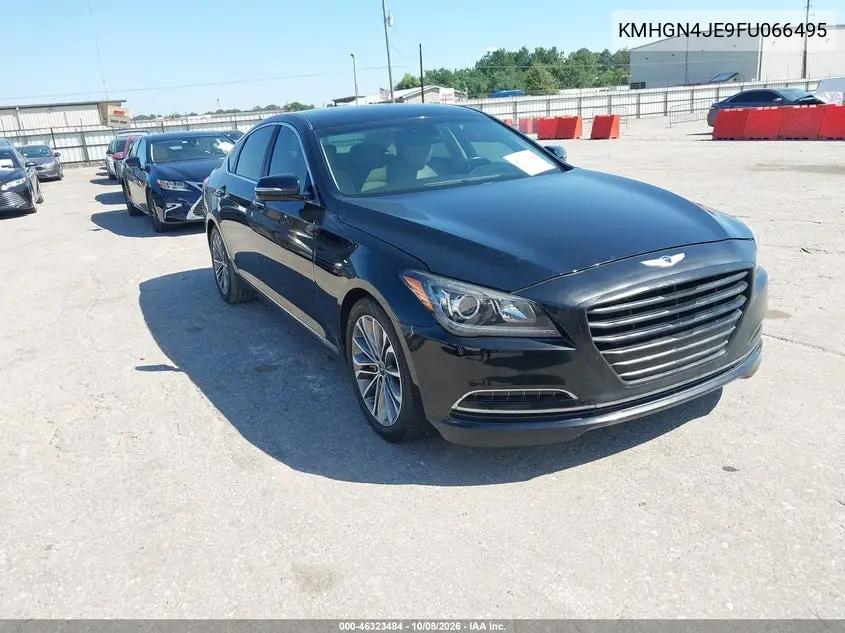 HYUNDAI GENESIS 2015, VIN KMHGN4JE9FU066495