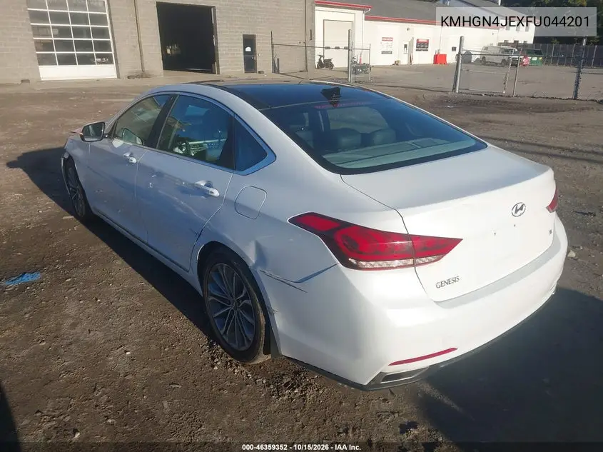 2015 HYUNDAI GENESIS VIN KMHGN4JEXFU044201 — фото 3