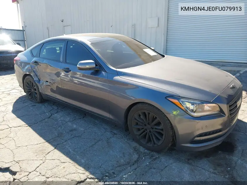 HYUNDAI GENESIS 2015, VIN KMHGN4JE0FU079913
