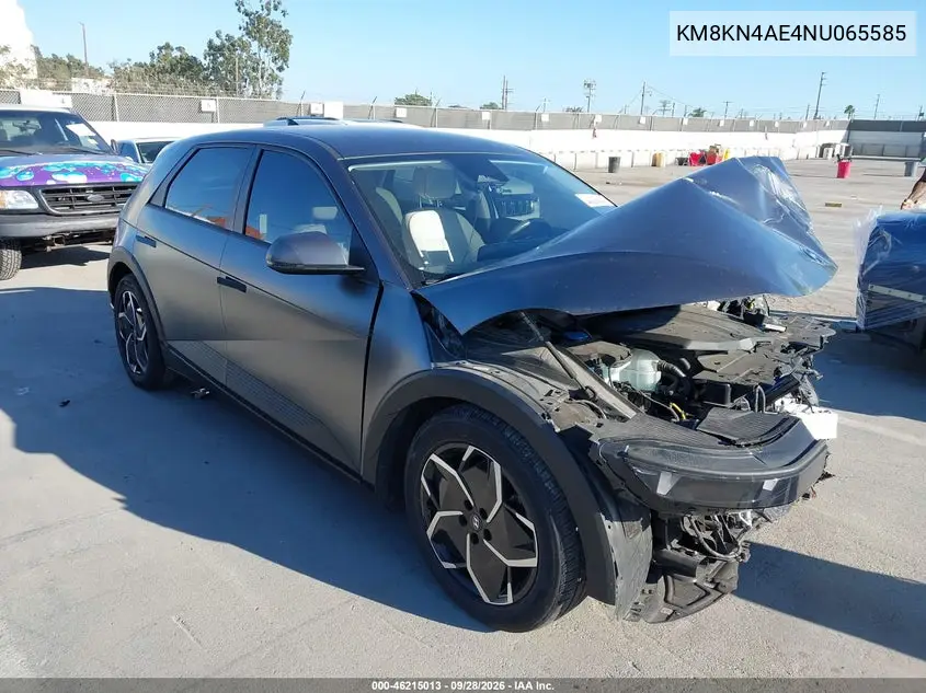 HYUNDAI IONIQ 5 2022, VIN KM8KN4AE4NU065585