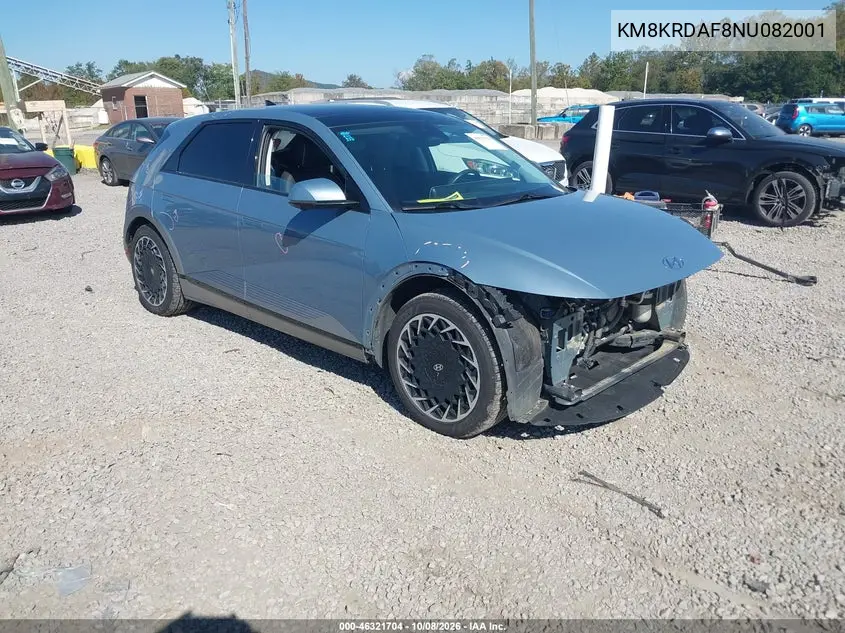 HYUNDAI IONIQ 5 2022, VIN KM8KRDAF8NU082001