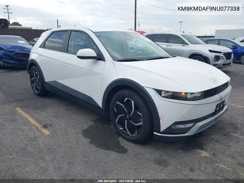 HYUNDAI IONIQ 5 2022, VIN KM8KMDAF9NU077338