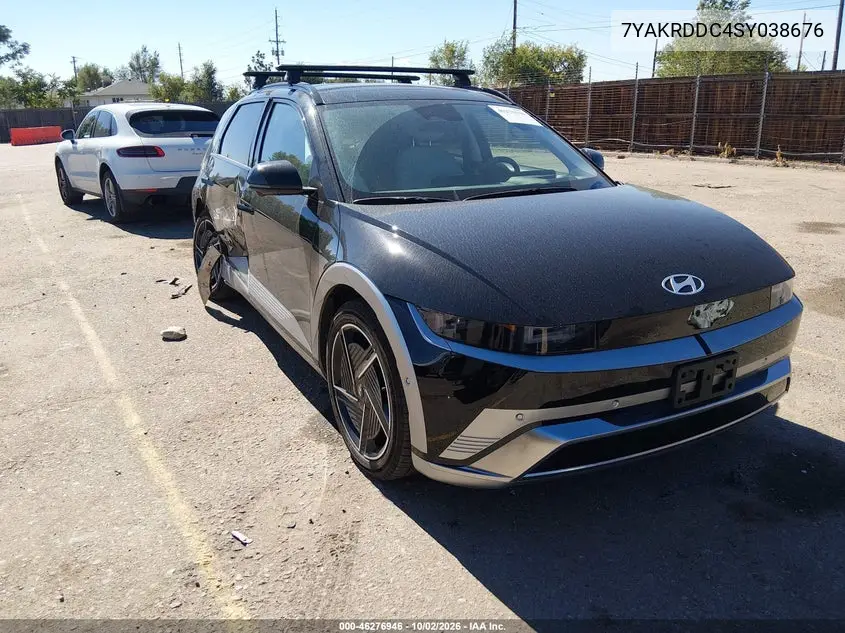 HYUNDAI IONIQ 5 2025, VIN 7YAKRDDC4SY038676