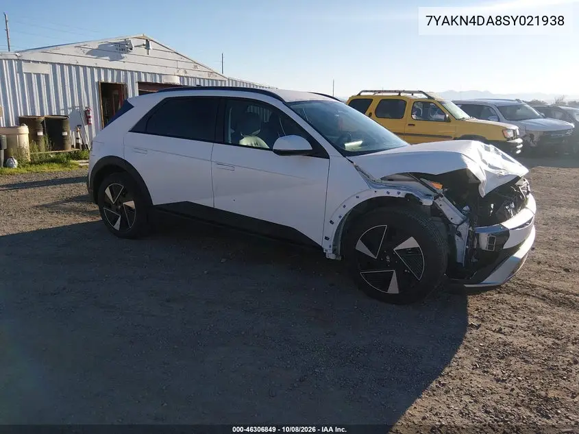 HYUNDAI IONIQ 5 2025, VIN 7YAKN4DA8SY021938