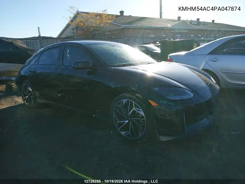 HYUNDAI IONIQ 6 2023, VIN KMHM54AC4PA047874