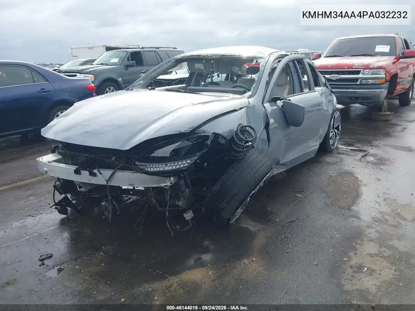 2023 HYUNDAI IONIQ 6 VIN KMHM34AA4PA032232 — фото 2