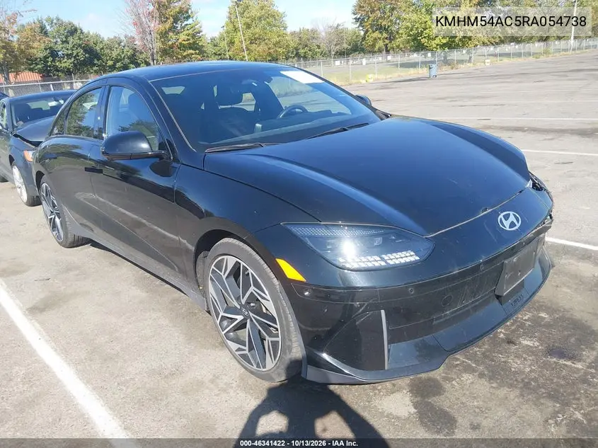 HYUNDAI IONIQ 6 2024, VIN KMHM54AC5RA054738