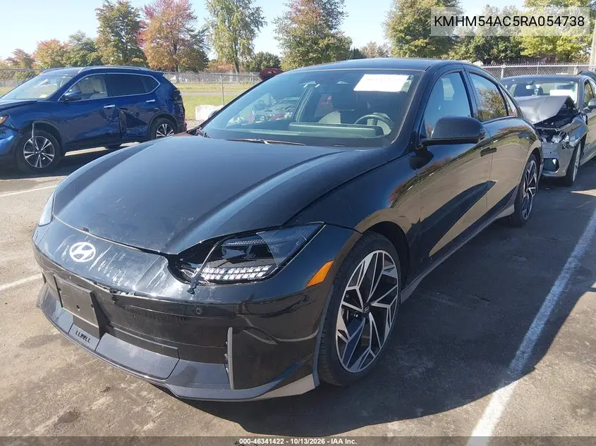 2024 HYUNDAI IONIQ 6 VIN KMHM54AC5RA054738 — фото 2